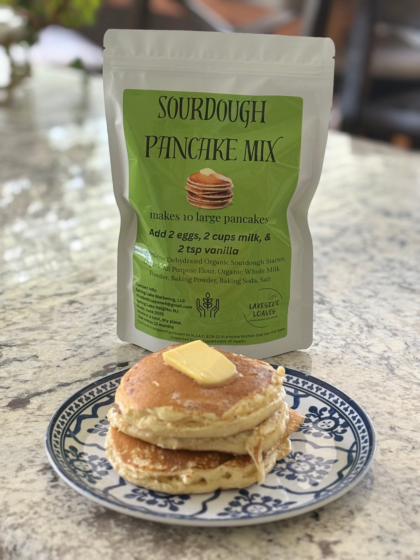 Liz's Shore Stack SourDough Pancake Mix